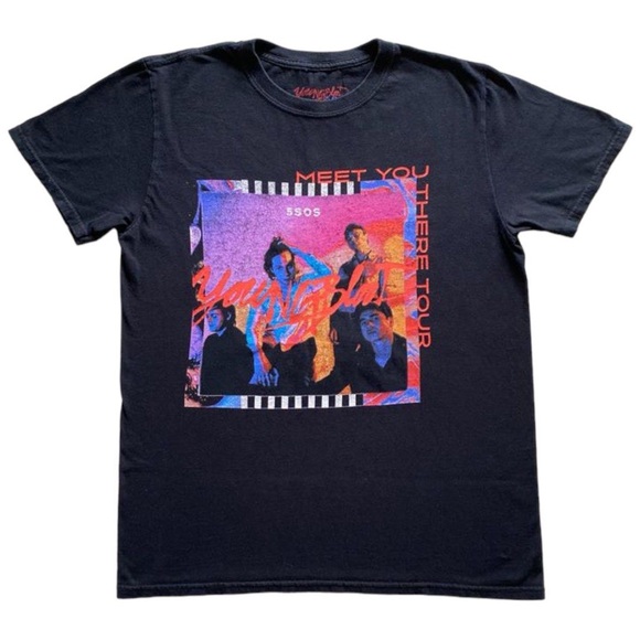 5 Seconds of Summer Men’s Youngblood Tour 2018 Graphic T-Shirt | Size XL - Picture 1 of 4